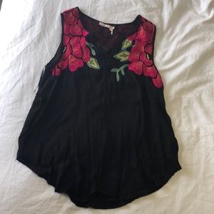 ANTHROPOLOGIE floral tank